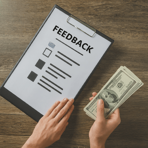 Earn real cash and free products by helping small brands improve their new product&nbsp;concepts